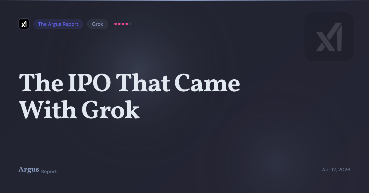 Musk Is Using the SpaceX IPO to Force Banks Into Grok