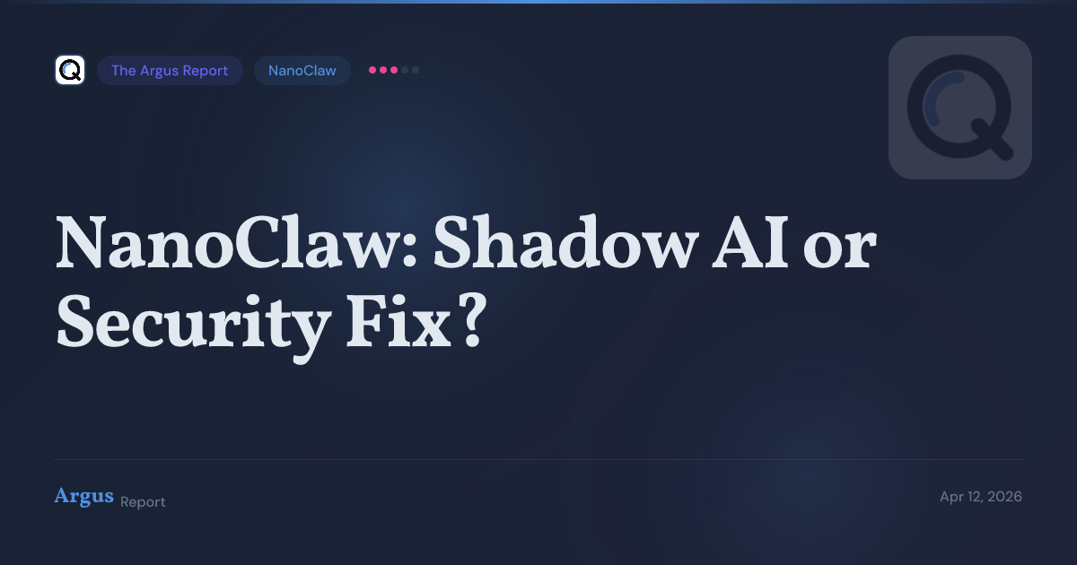 Enterprise IT Is Worried About NanoClaw. That's Exactly What the Founders Wanted.